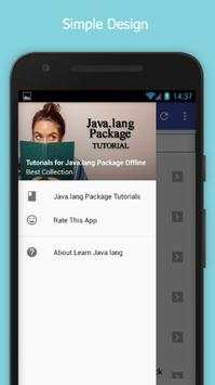 Tutorials for Java.lang Package Offline screenshot 1