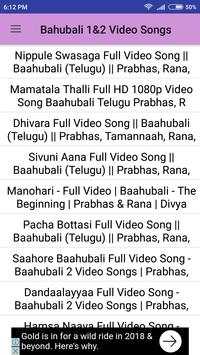 Bahubali  Video Songs(Beginning,Conclusion) screenshot 3
