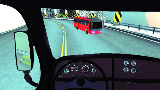 Mountain bus simulator game screenshot 4