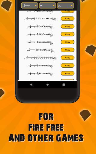 Fire Free Name Style And Nickname Generator screenshot 2