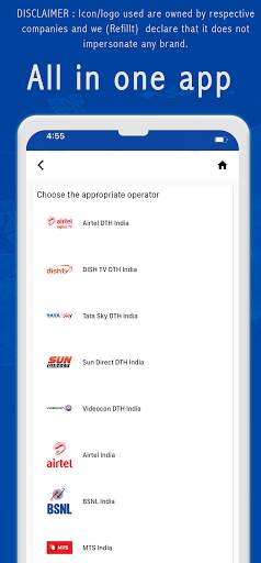Mobile top up, airtime and  mobile recharge app screenshot 2