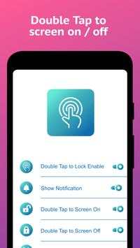 Screen Lock: Double Tap Screen On and Off screenshot 2