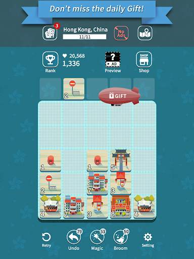 Age of City Tour : 2048 merge screenshot 20