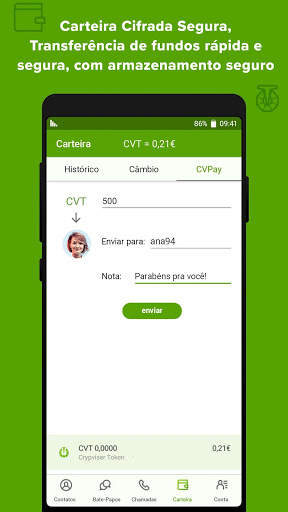 Crypviser Secure Messenger screenshot 1