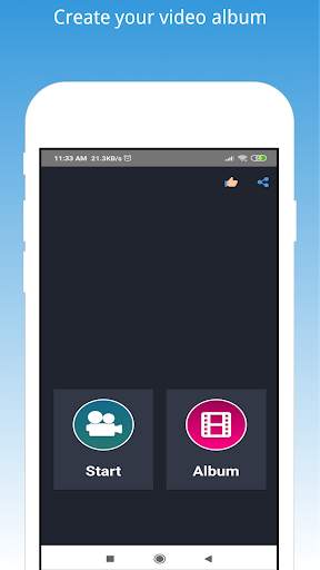 Indie Movie maker - with Photos Music & Effects screenshot 1