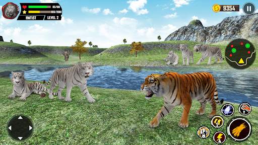Wild Tiger Simulator 3D Games screenshot 4