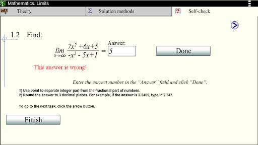 Math. Limits screenshot 13
