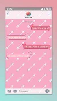 Pink Messenger Theme screenshot 2