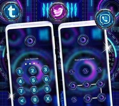 Neon Technology Launcher Theme screenshot 3