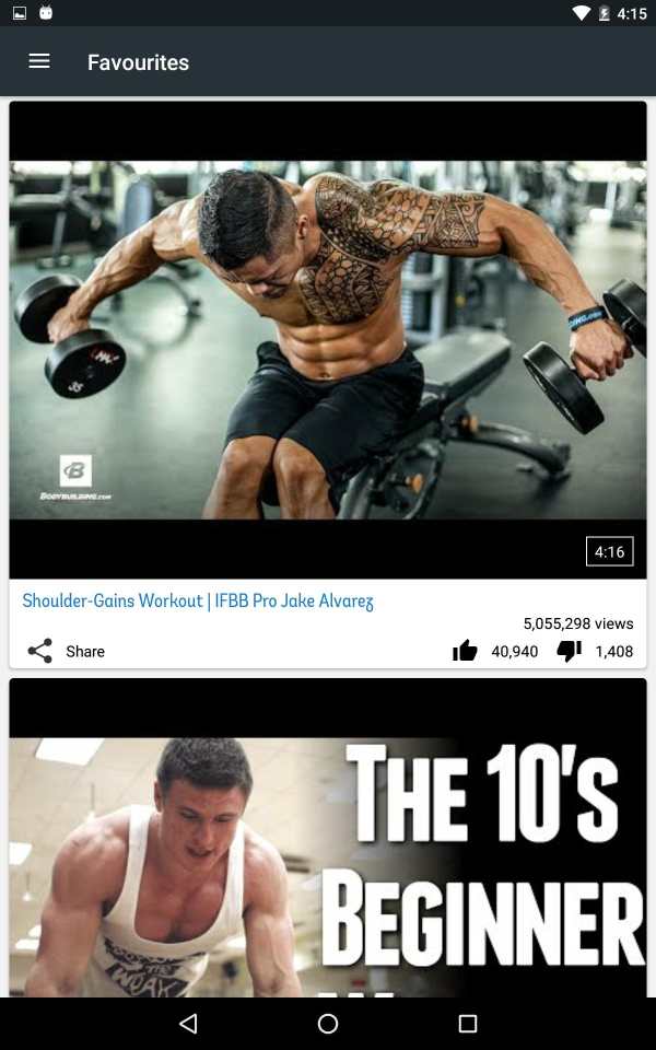 GYM Workout Videos screenshot 12