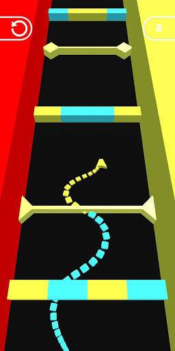 Snake Game Color Blocks screenshot 2