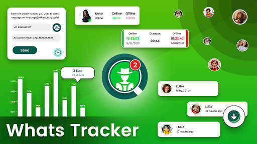 Whats Tracker - Tracker for whatsapp screenshot 1