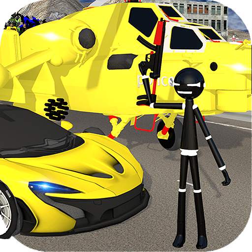 Stickman Street Fighter:Miami City Crime Simulator 1.5