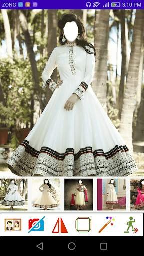 Photo Editor - Anarkali Frock screenshot 1
