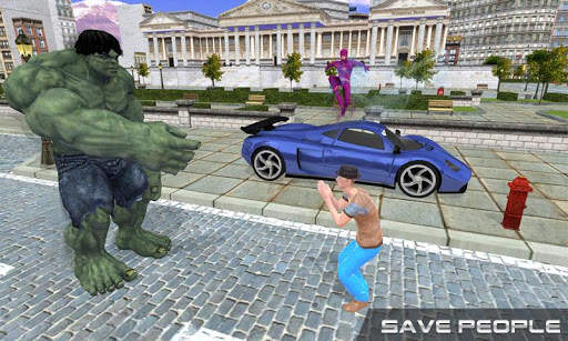 Real Speed Robot Hero: NY Crime City Battle screenshot 3