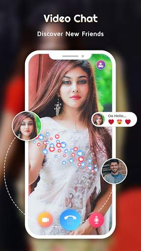 Girls Video Call : Desi Girl Video Call-Prank screenshot 5