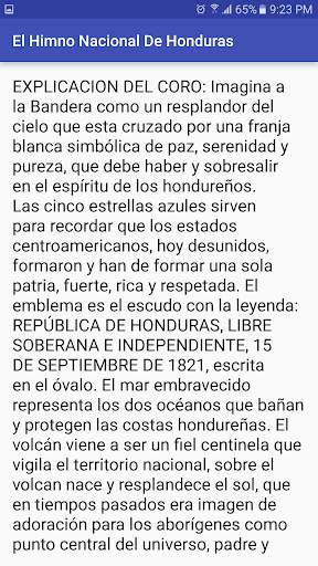 Himno Nacional De Honduras screenshot 3