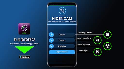 hidden Camera finder screenshot 1