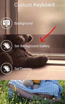 Teddy Bear Keyboard CuteThemes 6 تصوير الشاشة