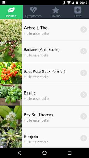 AromaGuide Huiles essentielles screenshot 1
