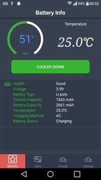 battery saver, phone cooler screenshot 2