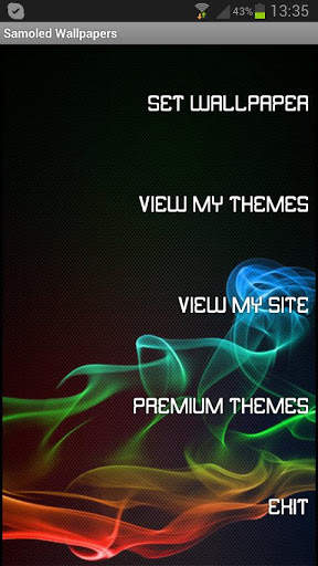 ADW Theme Samoled screenshot 4