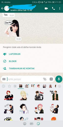 WA Kpop Stiker screenshot 7