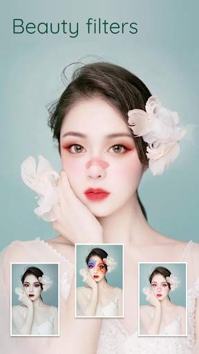 WuFace: Selfie Camera, Beauty Makeup App 2021 screenshot 2