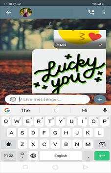 V Live messenger screenshot 3