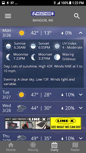 WABI TV5 Weather App screenshot 5