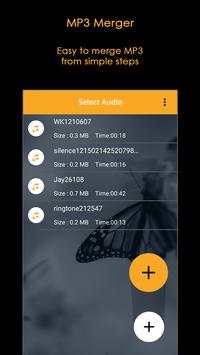 MP3 Audio Merger and Cutter screenshot 1