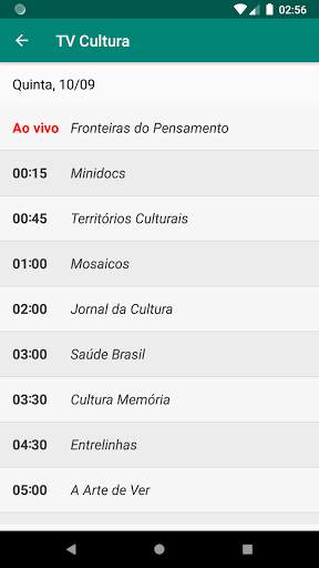 Tv Aberta 2.0 - Guia de Programação screenshot 2