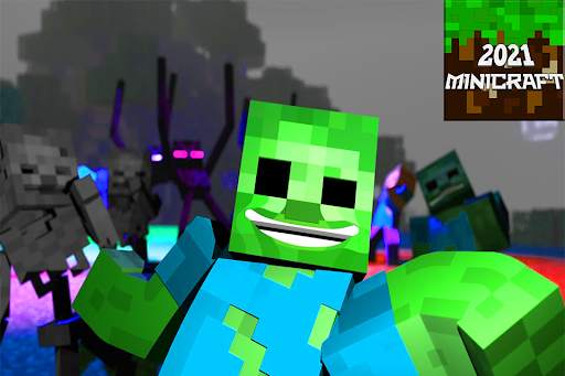 Minicraft Block Crafting Game screenshot 1