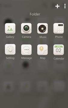 Soft cream GO Launcher Theme screenshot 3