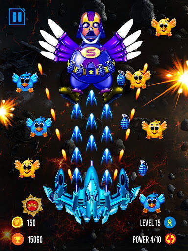 Bird Invaders - Galaxy Attack screenshot 4