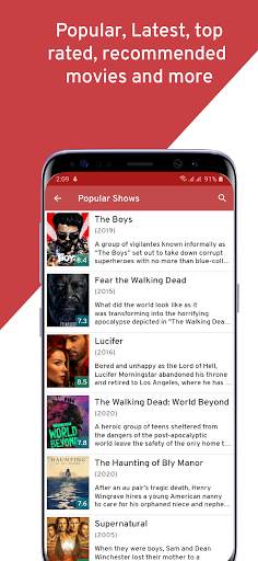 Cinelist: Movies and TV Shows Manager screenshot 5