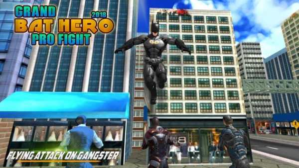 Flying Super Bat Hero स्क्रीनशॉट 4