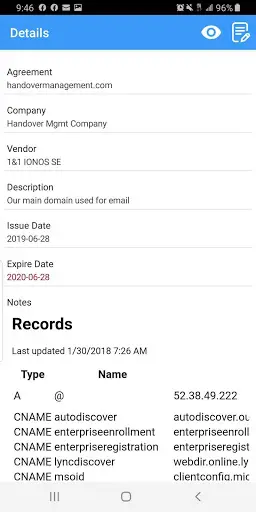 IT Portal app screenshot 6