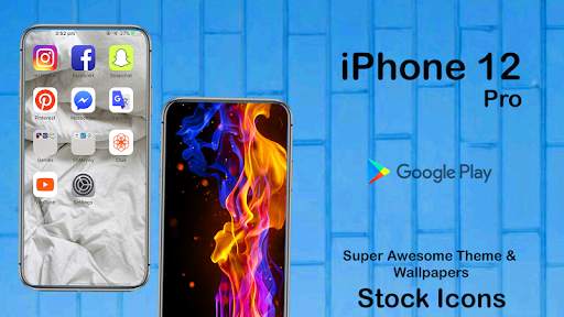 iPhone 12 Pro Launcher 2020 : Themes & Wallpaper screenshot 2