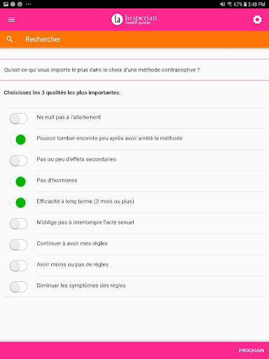 Planning familial screenshot 10
