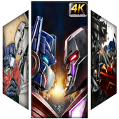 Optimus vs Megatron Wallpaper icon