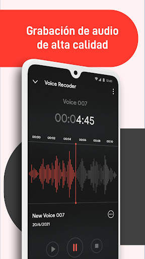 Grabadora de voz screenshot 1