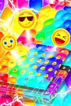 Electric Color Keyboard Theme screenshot 5