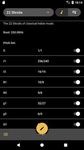 Entonal Tuner - Microtonal Instrument Tuning screenshot 4