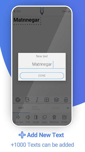 Matnnegar (Write On Photos) screenshot 1