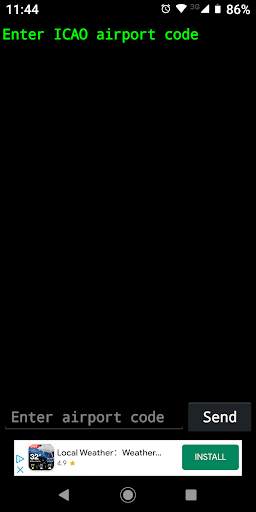 METAR скриншот 2