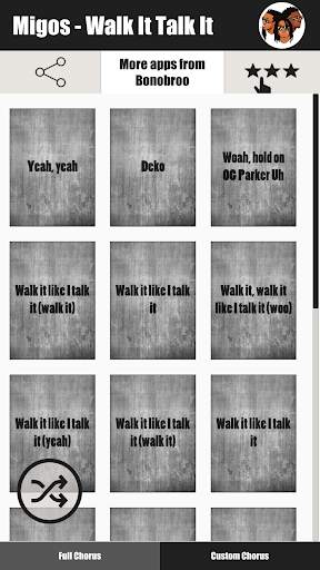 Migos - Walk It Talk It - Soundboard screenshot 1
