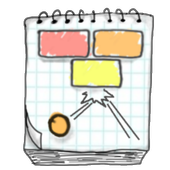 sketch brick breaker icon