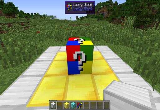 Lucky Block Minecraft Pe 0.15 screenshot 1