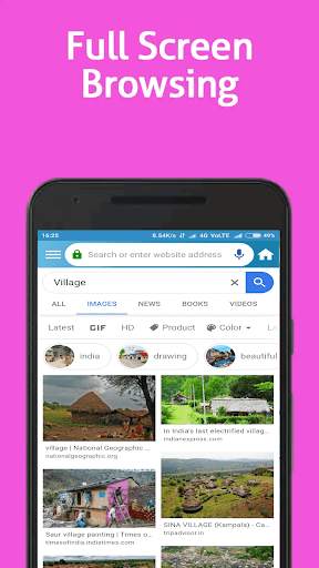 4G Browser - Internet Browser screenshot 3